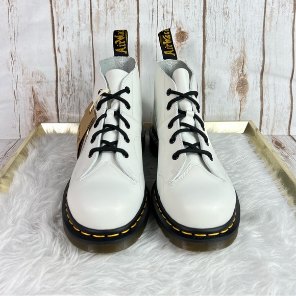 New Dr. Martens Church Smooth Leather Monkey Boots - Picture 8 of 12